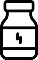 Bottle drink icon symbol image. Illustration of the drink water bottle glass design image vector