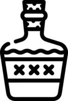 Bottle drink icon symbol image. Illustration of the drink water bottle glass design image vector