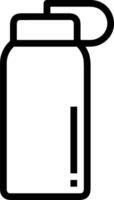 Bottle drink icon symbol image. Illustration of the drink water bottle glass design image vector