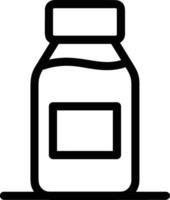 Bottle drink icon symbol image. Illustration of the drink water bottle glass design image vector