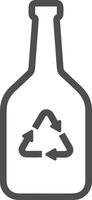 Bottle drink icon symbol image. Illustration of the drink water bottle glass design image vector