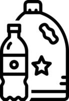 Bottle drink icon symbol image. Illustration of the drink water bottle glass design image vector