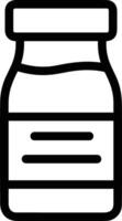 Bottle drink icon symbol image. Illustration of the drink water bottle glass design image vector