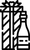 Bottle drink icon symbol image. Illustration of the drink water bottle glass design image vector