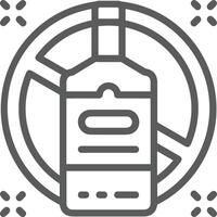 Bottle drink icon symbol image. Illustration of the drink water bottle glass design image vector