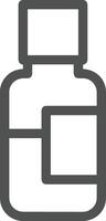 Bottle drink icon symbol image. Illustration of the drink water bottle glass design image vector