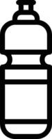 Bottle drink icon symbol image. Illustration of the drink water bottle glass design image vector