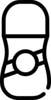 Bottle drink icon symbol image. Illustration of the drink water bottle glass design image vector