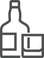 Bottle drink icon symbol image. Illustration of the drink water bottle glass design image vector