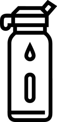 Bottle drink icon symbol image. Illustration of the drink water bottle glass design image