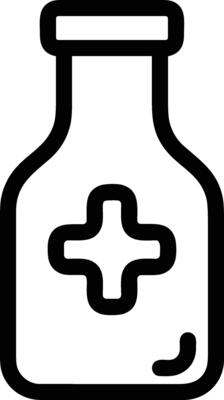 Bottle drink icon symbol image. Illustration of the drink water bottle glass design image