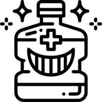 Bottle drink icon symbol image. Illustration of the drink water bottle glass design image vector