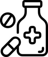 Bottle drink icon symbol image. Illustration of the drink water bottle glass design image vector