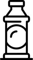 Bottle drink icon symbol image. Illustration of the drink water bottle glass design image vector