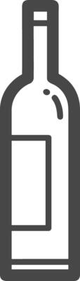 Bottle drink icon symbol image. Illustration of the drink water bottle glass design image