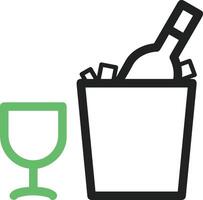 Bottle drink icon symbol image. Illustration of the drink water bottle glass design image vector