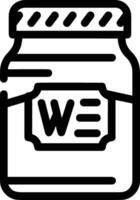 Bottle drink icon symbol image. Illustration of the drink water bottle glass design image vector