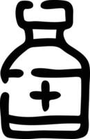 Bottle drink icon symbol image. Illustration of the drink water bottle glass design image vector