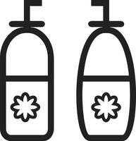 Bottle drink icon symbol image. Illustration of the drink water bottle glass design image vector