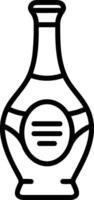 Bottle drink icon symbol image. Illustration of the drink water bottle glass design image vector