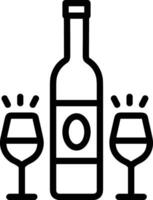 Bottle drink icon symbol image. Illustration of the drink water bottle glass design image vector