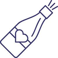 Bottle drink icon symbol image. Illustration of the drink water bottle glass design image vector