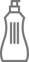 Bottle drink icon symbol image. Illustration of the drink water bottle glass design image vector