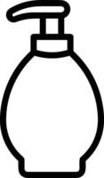 Bottle drink icon symbol image. Illustration of the drink water bottle glass design image vector