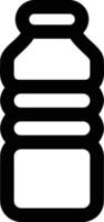 Bottle drink icon symbol image. Illustration of the drink water bottle glass design image vector