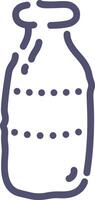Bottle drink icon symbol image. Illustration of the drink water bottle glass design image vector