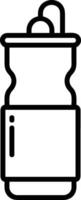 Bottle drink icon symbol image. Illustration of the drink water bottle glass design image vector