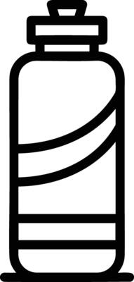 Bottle drink icon symbol image. Illustration of the drink water bottle glass design image