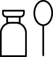 Bottle drink icon symbol image. Illustration of the drink water bottle glass design image vector