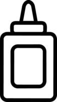 Bottle drink icon symbol image. Illustration of the drink water bottle glass design image vector