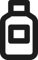 Bottle drink icon symbol image. Illustration of the drink water bottle glass design image vector