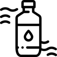 Bottle drink icon symbol image. Illustration of the drink water bottle glass design image vector