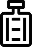 Bottle drink icon symbol image. Illustration of the drink water bottle glass design image vector