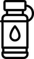 Bottle drink icon symbol image. Illustration of the drink water bottle glass design image vector