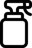 Bottle drink icon symbol image. Illustration of the drink water bottle glass design image vector