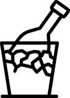 Bottle drink icon symbol image. Illustration of the drink water bottle glass design image vector