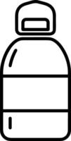 Bottle drink icon symbol image. Illustration of the drink water bottle glass design image vector