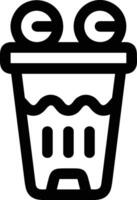 Bottle drink icon symbol image. Illustration of the drink water bottle glass design image vector