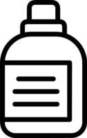 Bottle drink icon symbol image. Illustration of the drink water bottle glass design image vector