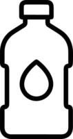 Bottle drink icon symbol image. Illustration of the drink water bottle glass design image vector