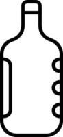 Bottle drink icon symbol image. Illustration of the drink water bottle glass design image vector