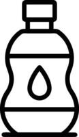 Bottle drink icon symbol image. Illustration of the drink water bottle glass design image vector