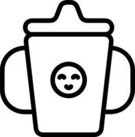 Bottle drink icon symbol image. Illustration of the drink water bottle glass design image vector