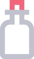 Bottle drink icon symbol image. Illustration of the drink water bottle glass design image vector