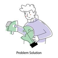 Trendy Problem Solution vector