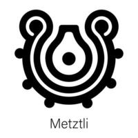 Trendy Metztli Concepts vector